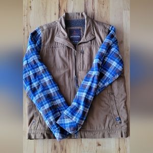 Prana Vest w/zip off sleeves